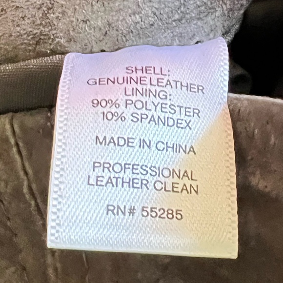 Express Genuine Suede Mini Skirt Womens Size 2 Gray High Waisted NWT - Picture 10 of 13